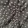 Prettylittlething  black polka dot ruched dress plus size new Image 5