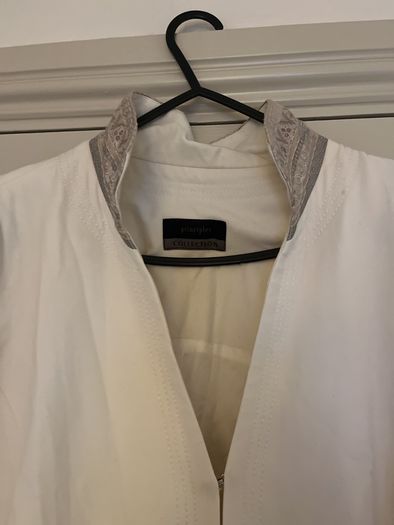 Cream coat