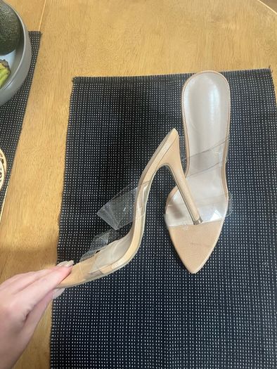 Vinyl sandals