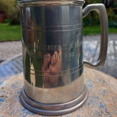 Guinness Metropolitan Trophy Runner Up 1983 tankard, D18 post 7e