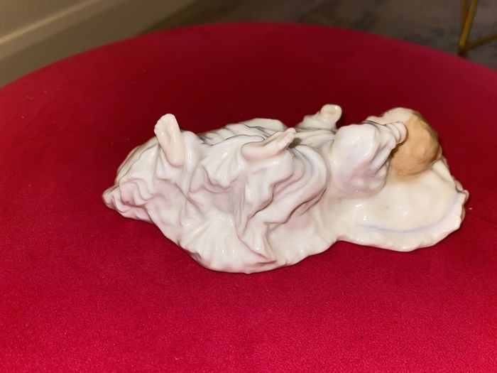 Baby Royal Doulton New Baby Porcelain Hand painted