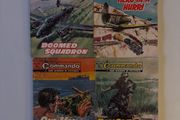 Commando graphic war novels x 4