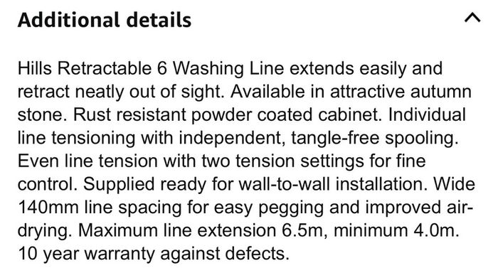 Hills Retractable Washing Line