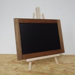 Blackboard A3 with Wooden Easel for Wedding Events or Shop's Window