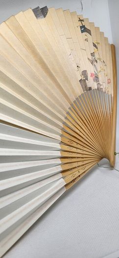 Original Japanese folding fan from the MOA Museum.