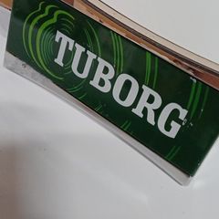 TUBORG  Illuminated Beer Font / Tap Badge Holder