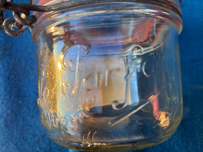 Vintage Le Parfait Harrods jar