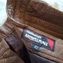 Vintage 80s Dark Brown Leather Trousers Image 4