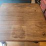 Antique square mahogany table Image 2