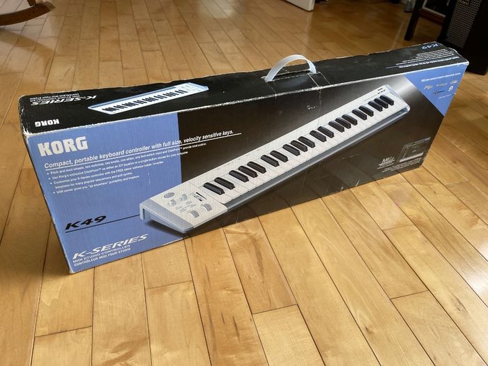 Korg K49 49-Key USB MIDI keyboard