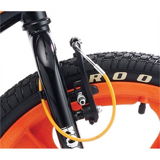 11" Rooster BIG DADDY, 20" Orange Skyway Mags, Black