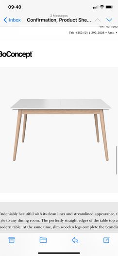 BoConcept Dining Table