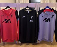Liverpool Quarter Zip Tops x 3