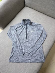 Under Armour ladies grey top uk 8