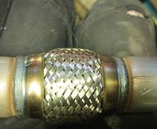 exhaust flexi pipe