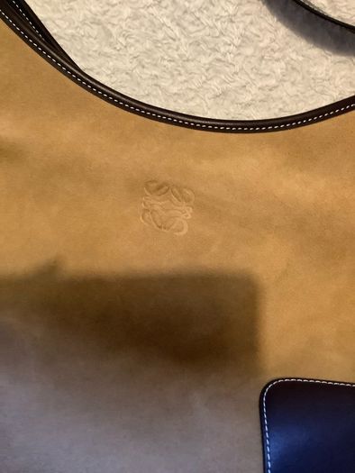 Loewe shoulder bag / suede leather/ new