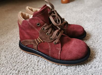 Boys real leather boots uk 8