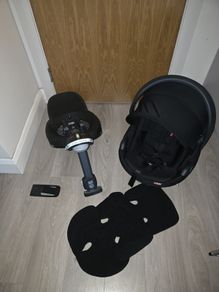 Professionally cleaned Besafe go Beyond 360 Car seat and isofix