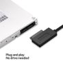 USB 2.0 to Slimline SATA (7+6) 13Pin Laptop/Notebook CD/DVD Drive Convertor Adapter Cable (Brand New/Warranty) Image 5