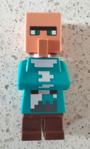 LEGO Minecraft Snow Villager minifigu