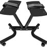Adjustable Dumbbell Stand Fitness Dial Dumbbell Rack with Adjustable Belt for Home Gym Set Image 4