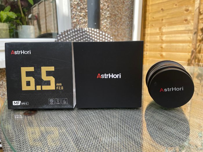 AstrHori 6.5mm F2 Ultra Wide Angle Fisheye APS-C Manual Prime Lens for Canon RF