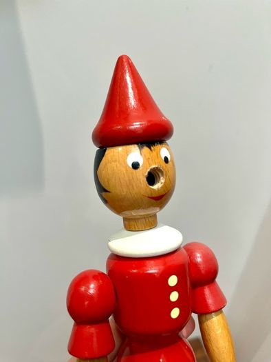 Vintage Wooden Pinocchio Doll