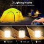 Camping Lantern Rechargeable, Blukar Camping Lights Lamp - 3000K Warm Light, Brightness Adjustable 3 Light Modes,10+ Hrs Runtime Waterproof Tent Light for Camping, Emergency, Power Cuts Image 6