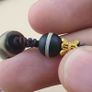 Antique Style Vintage Himalayan 9 Eyes Agate Dzi Bead Pendant Necklace Image 8