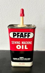Vintage Pfaff Sewing Machine Oil Tin