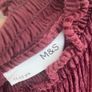 M&S crushed velvet dress age 11 to 12 Image 3