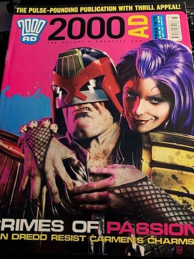 2000 AD Featuring Judge Dredd Progs 1391, 1562,1604,1605,1607,1609,1612,1614,1671,1673 mix progs running 26 May 2004- 24 Feb 2010 intermittent- IPC Magazines