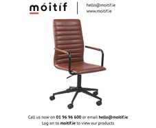 Wade Desk Chair - Brown