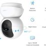 Tapo TC70 Indoor Security Camera 1080p HD 360 View Night Vision Works with Alexa and Google Image 7
