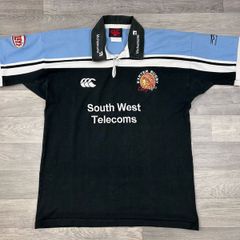 Rare Vintage 2004 Canterbury Exeter Chiefs Rugby Jersey Shirt Mens Large