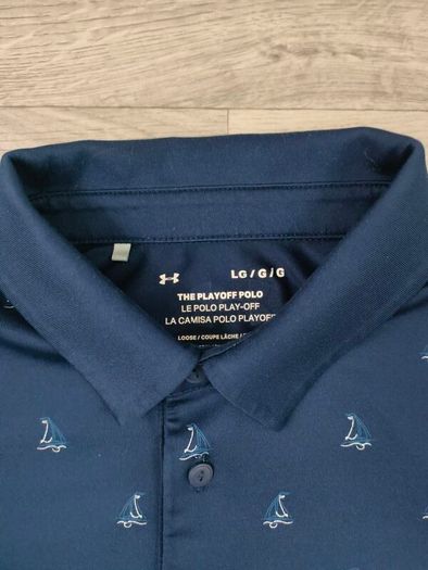 Under Armour The Playoff Polo Golf Shirt Mens Large