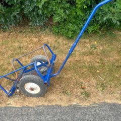 heavy-duty pipe and carpet trolley