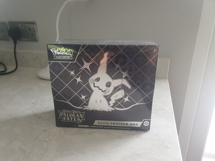 Pokemon Scarlett & Violet Paldean Fates Elite Trainer Box New Sealed