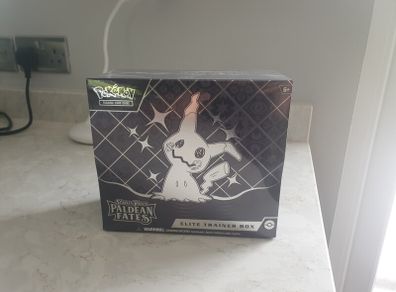 Pokemon Scarlett & Violet Paldean Fates Elite Trainer Box New Sealed