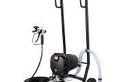 Stand Airless Paint Sprayer, 750W 3000PSI High Efficiency Electric Airless Sprayer With Cart, Fine And Even Painting Effect, Paint Sprayers for Home Interior and Exterior Furniture and Fences