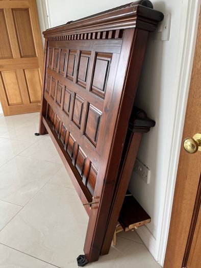 Solid Heavy Bed Frame