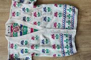 cardigan size M from the sweater shop wicklow floral design