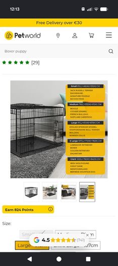 Large Dog Crate