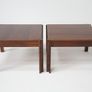 Vintage Pair of Swedish Rosewood Side Tables by Invgar Stockum, 1965 Image 5