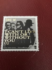 Very Rare U2 stamp - With or Without You