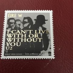 Very Rare U2 stamp - With or Without You