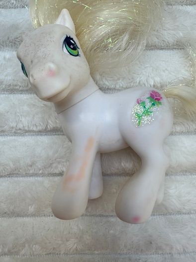 MLP My Little Pony 2002 Bee Bop G3 Desert Rose Cut Hair Dirty Please see photos