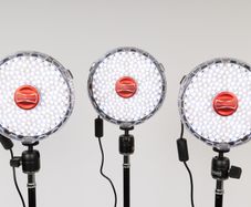 Rotolight NEO II - 3 LIGHT KIT with a hard case and Elinchrom HSS Transmitter