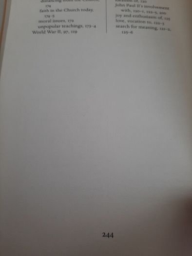 Book by his holiness John Paul II