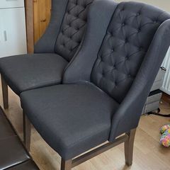 Occassional high back chairs